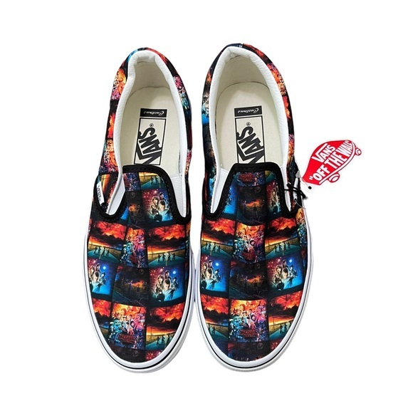 Vans Other - NWT Stranger Things Vans‎ Customs Sz 6.5 Men’s/ 8 Women’s